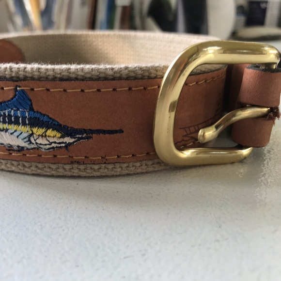Nautical/Fish Themed Belt - Picture 1 of 11